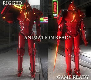 3ds max red mech 2010