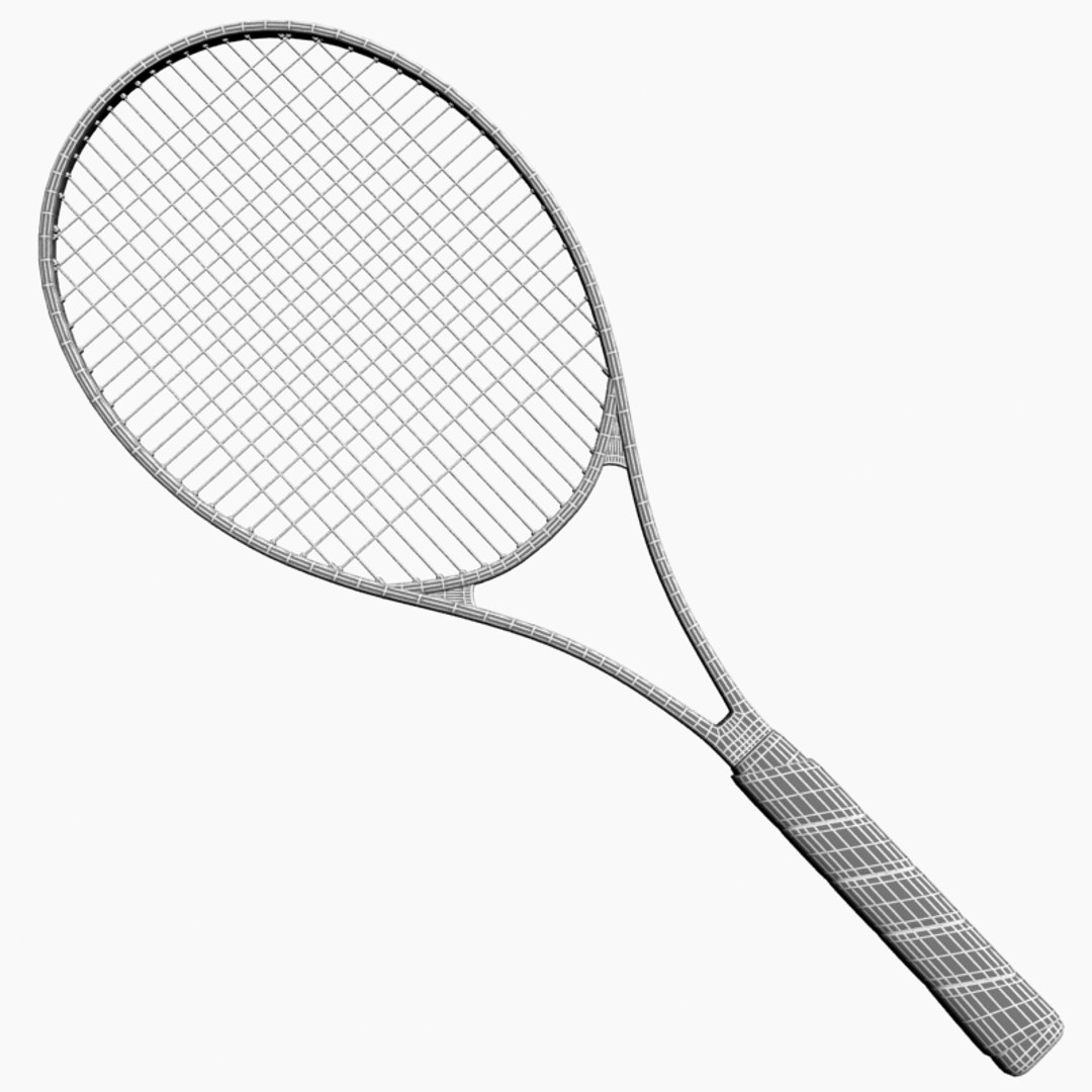Tennis Racket 3d Model