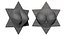 Cleavage Busty Punk Fridge Magnets set