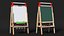 Kids Wooden Whiteboard 38 Inches
