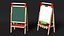 Kids Wooden Whiteboard 38 Inches