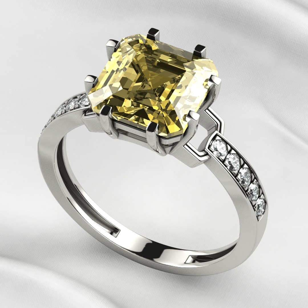 3D 8mm Emerald Cut Gem Gold Ring https://p.turbosquid.com/ts-thumb/Yr/OtfldJ/22/10/jpg/1648543035/1920x1080/fit_q87/2dc8c34b664c8285857dfd350988efc2355b67c0/10.jpg