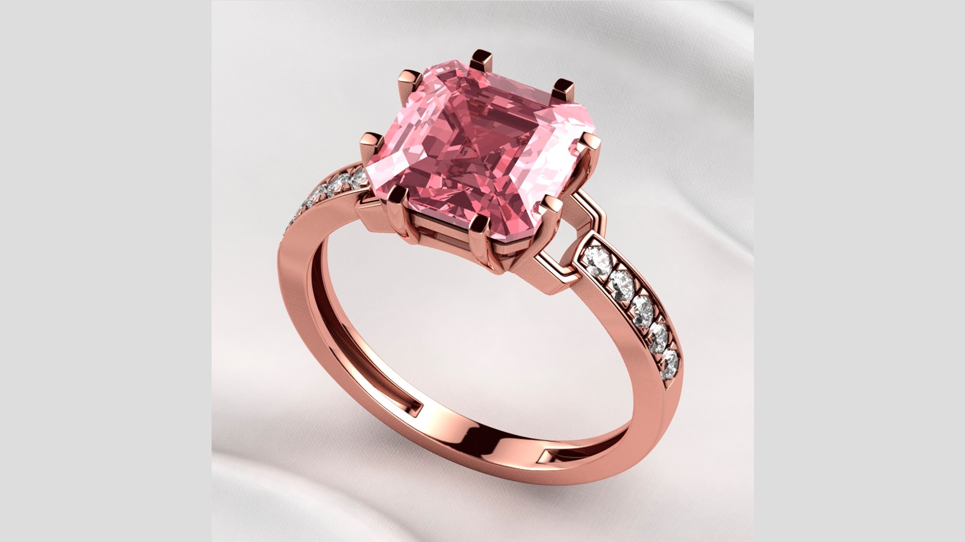 3D 8mm Emerald Cut Gem Gold Ring https://p.turbosquid.com/ts-thumb/Yr/OtfldJ/vX/5/jpg/1648543029/1920x1080/fit_q87/4d814242fd58a639bd18f071d0fa57ab283b95c4/5.jpg