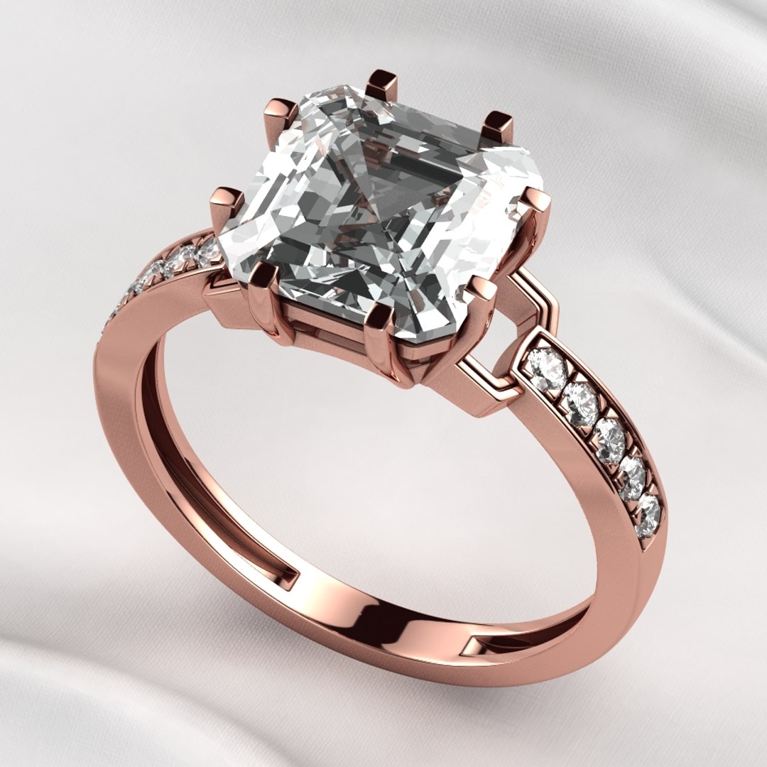 3D 8mm Emerald Cut Gem Gold Ring https://p.turbosquid.com/ts-thumb/Yr/OtfldJ/xn/6/jpg/1648543039/1920x1080/fit_q87/ee6b0f69eb399ab2041c7cfa0184de42e2a13fc5/6.jpg