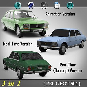 3 in 1 ( PEUGEOT 504 )