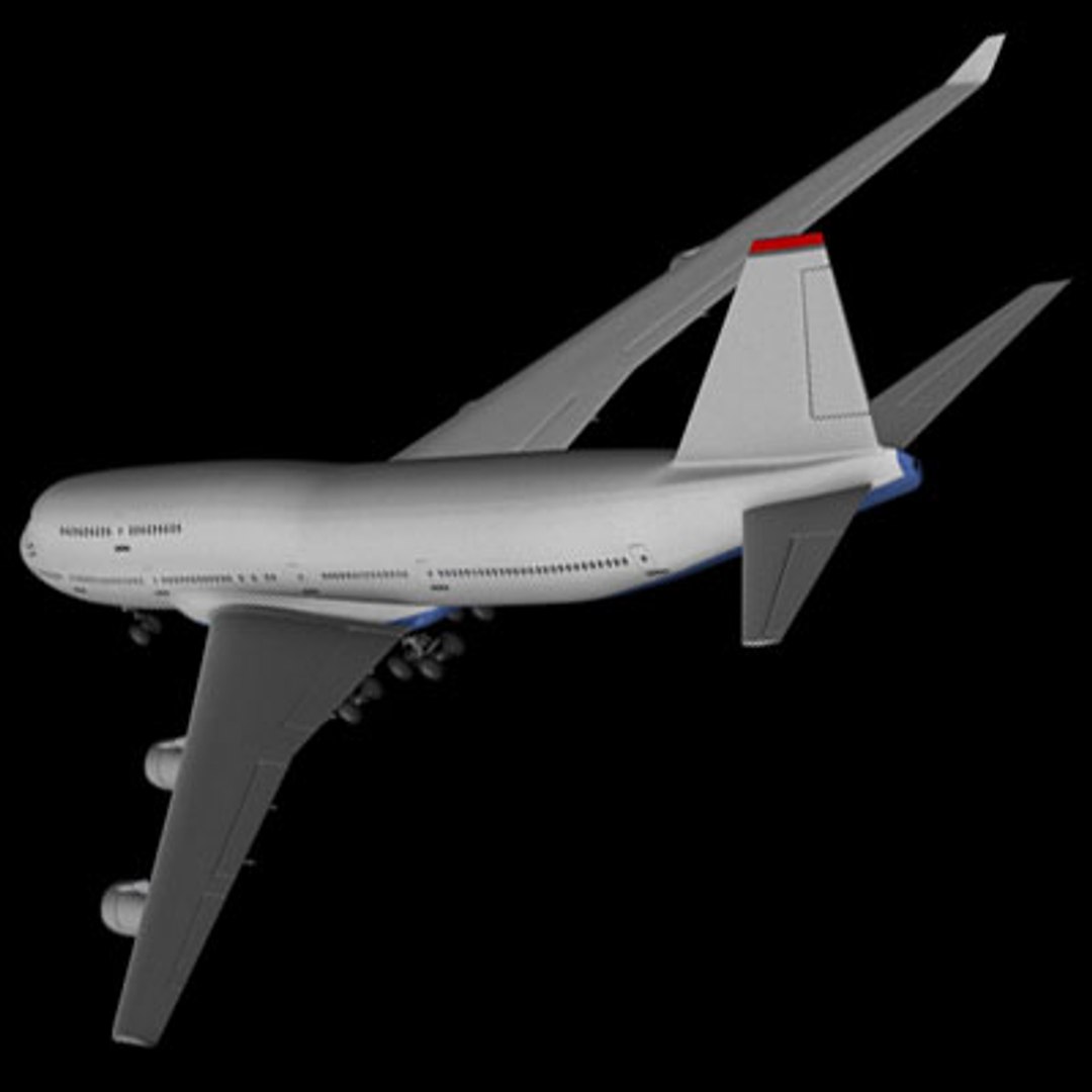 Boeing 747 3d Model