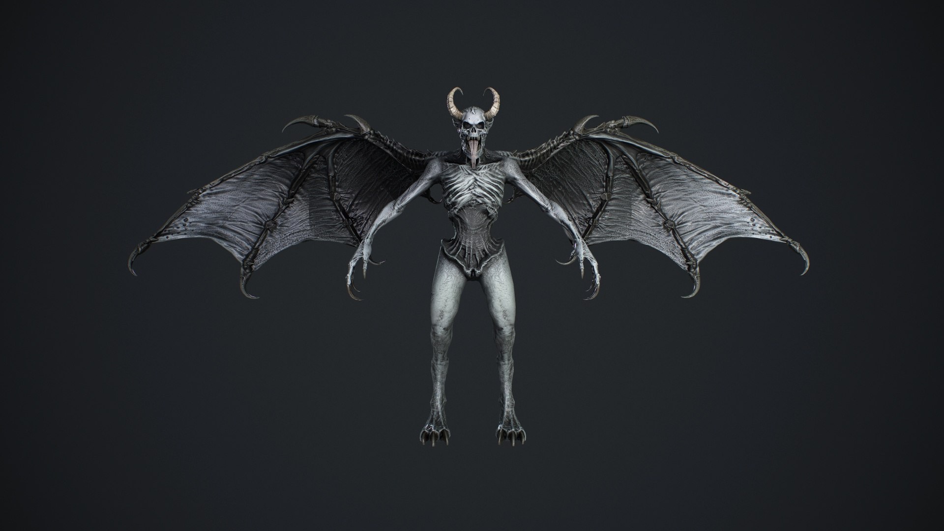 Gargoyle model https://p.turbosquid.com/ts-thumb/Yr/ThcLuJ/Z3/screenshot010/jpg/1641995715/1920x1080/fit_q87/94144dfc368c99bc83cb1c9a93dae9da4859e59f/screenshot010.jpg