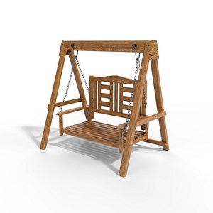 Wooden Outdoor Porch Swing