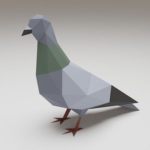 Bird - Pigeon 3D model