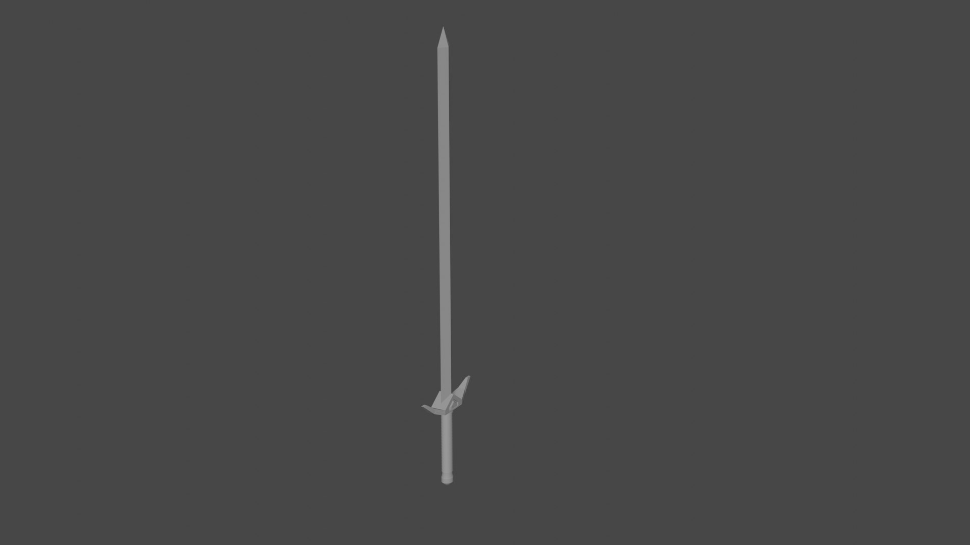 3D Model Basic Sword - TurboSquid 1913603