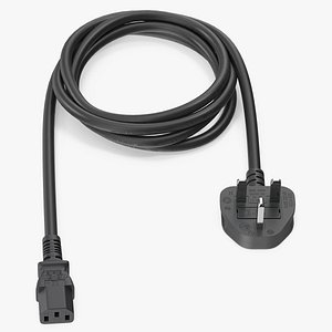 PC Power Cord English