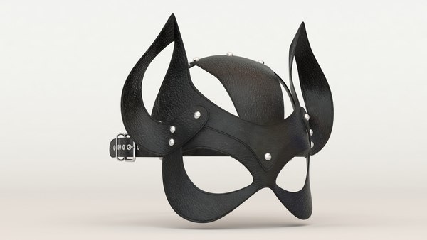 Cat Mask 01 3D Model - TurboSquid 1586733