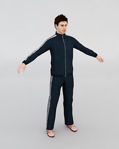 Man In A Tracksuit