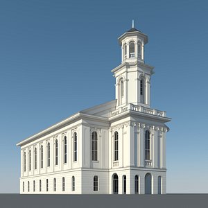 3d church model
