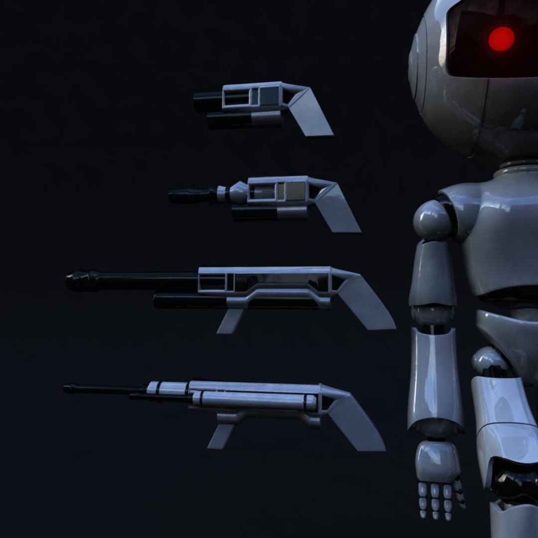 3D robot rigged - TurboSquid 1247273