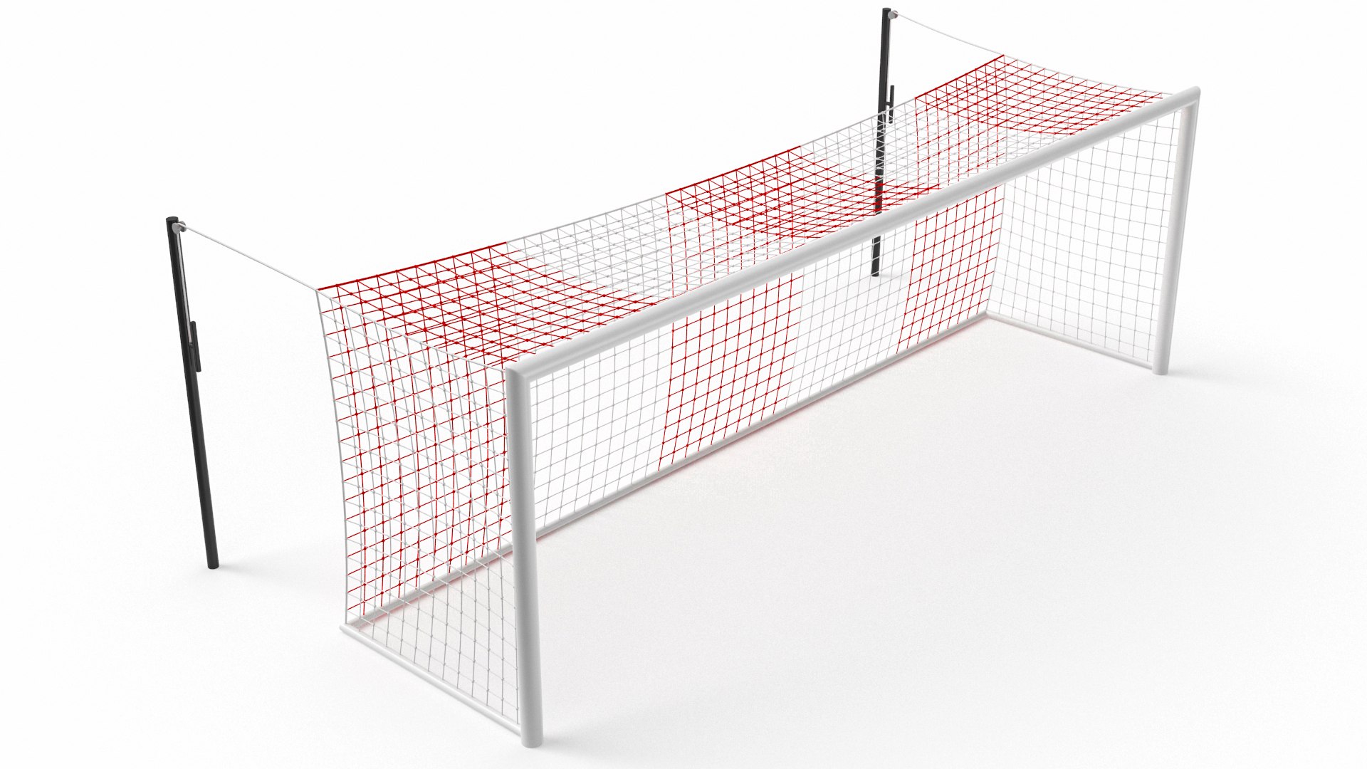 3D model Soccer Goal 02 - TurboSquid 2055665