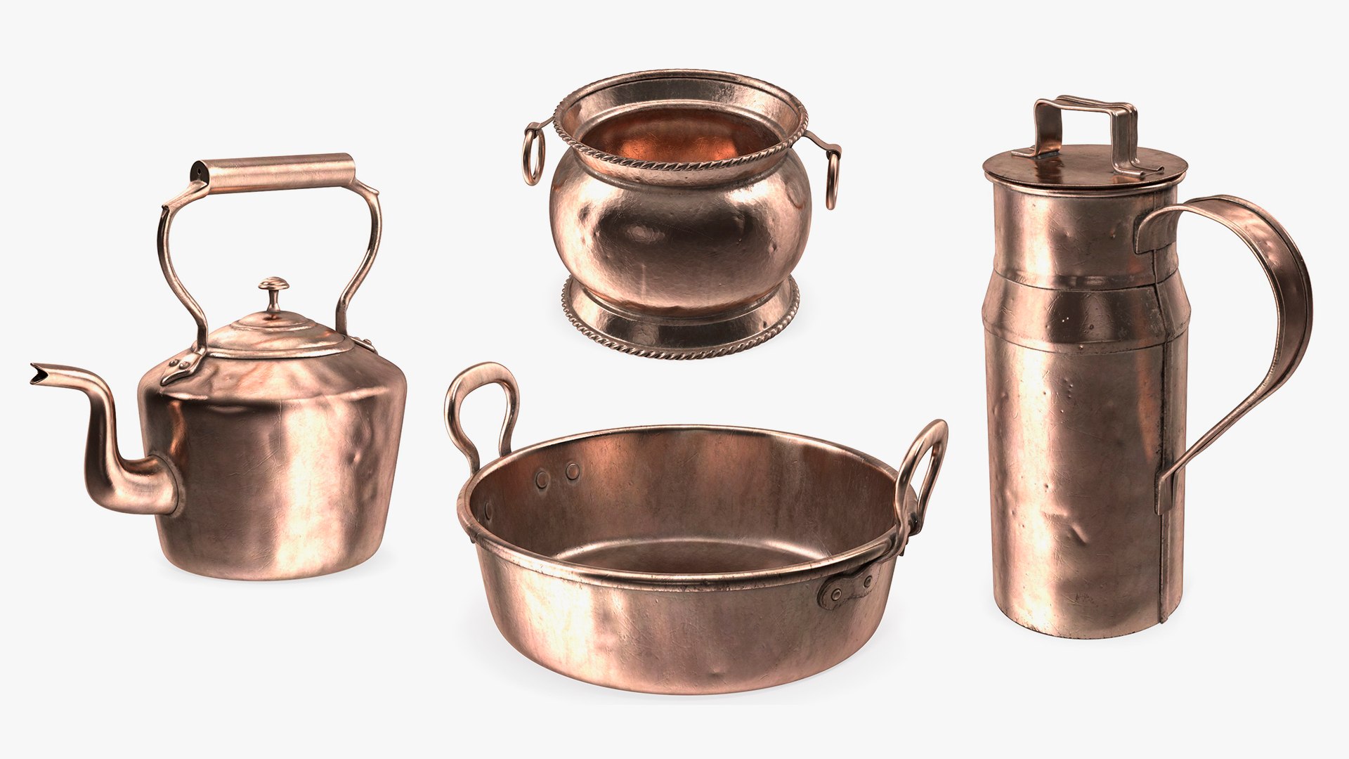 Antique Copper Cookware Collection 3 3D model https://p.turbosquid.com/ts-thumb/Ys/3kMnKL/6p/antiquecoppercookwarecollection3vray3dmodel001/jpg/1691104409/1920x1080/fit_q87/72e59a90c7b9c927d3abc5c3d551f424eadb2fb9/antiquecoppercookwarecollection3vray3dmodel001.jpg