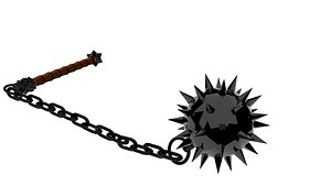spiked ball mace 3ds
