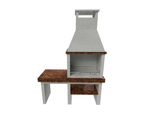 3D Barbecue model