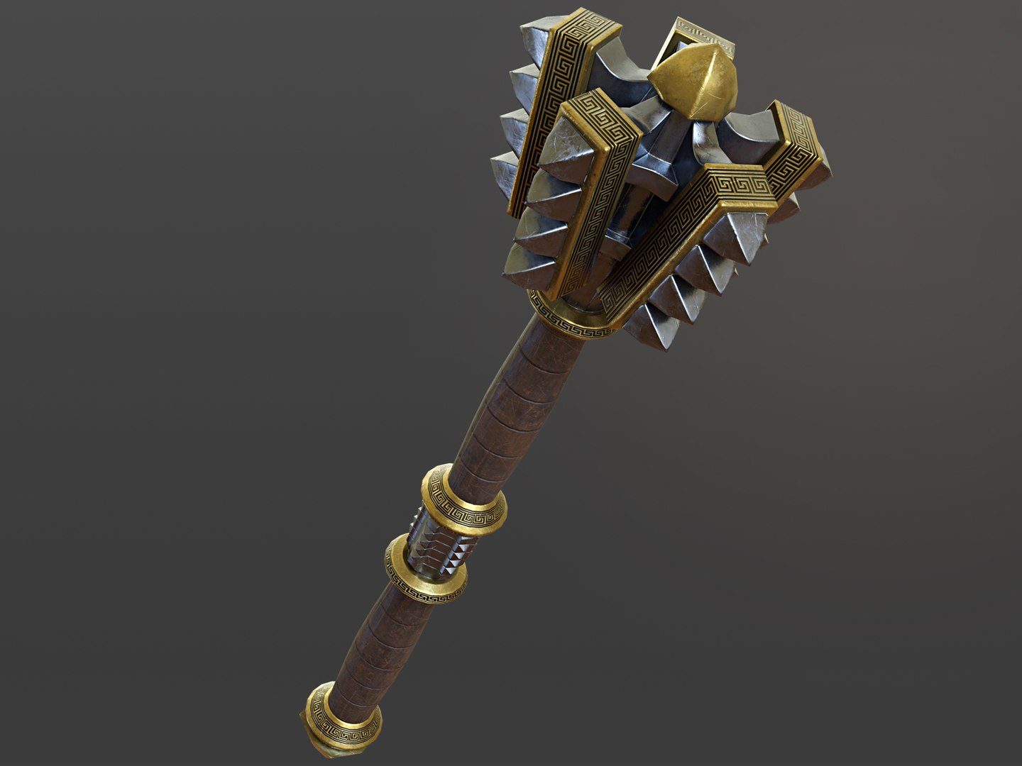 Medieval Mace Ready 3D Model - TurboSquid 1673145