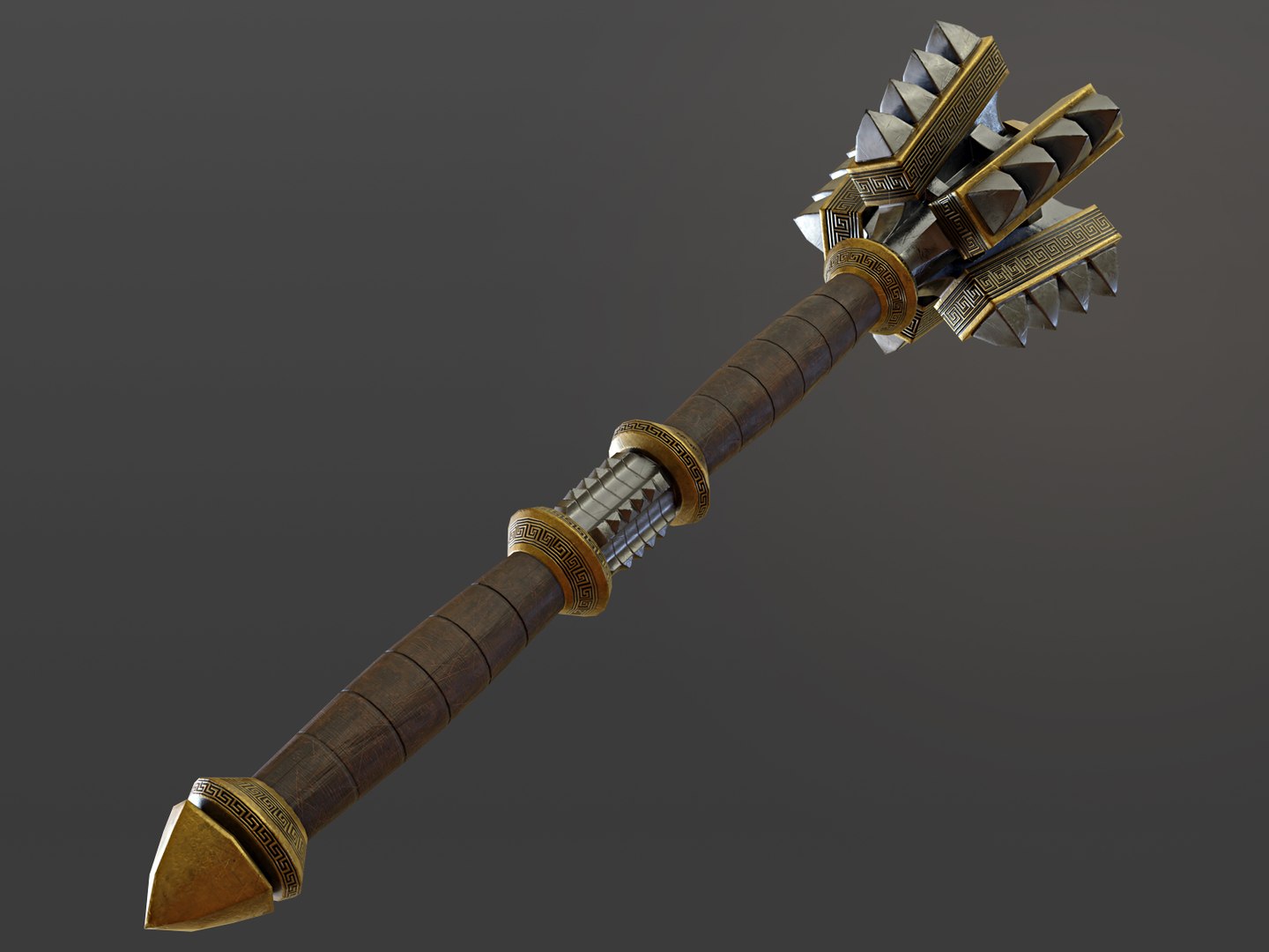 Medieval Mace Ready 3D Model - TurboSquid 1673145