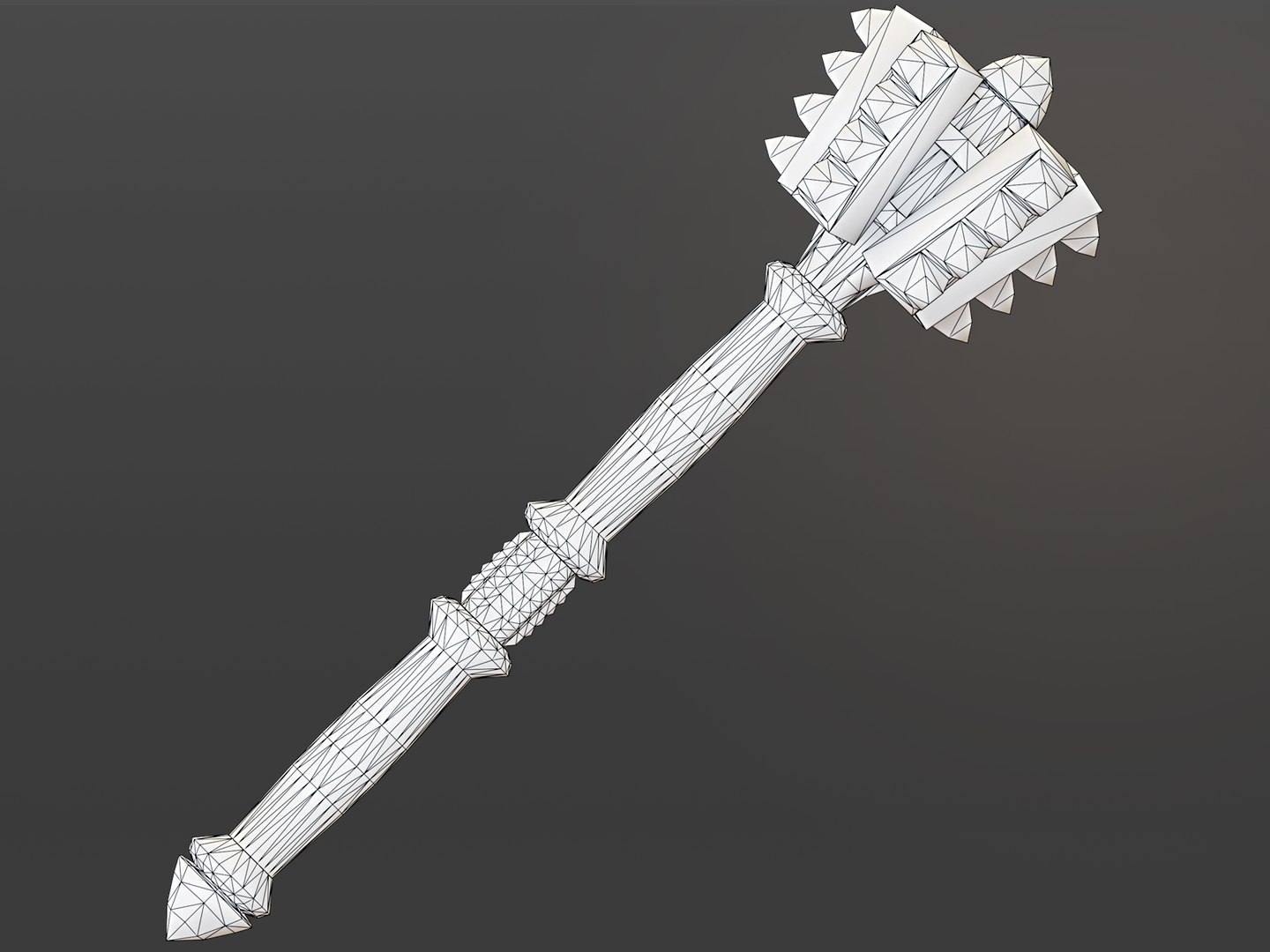 Medieval Mace Ready 3D Model - TurboSquid 1673145
