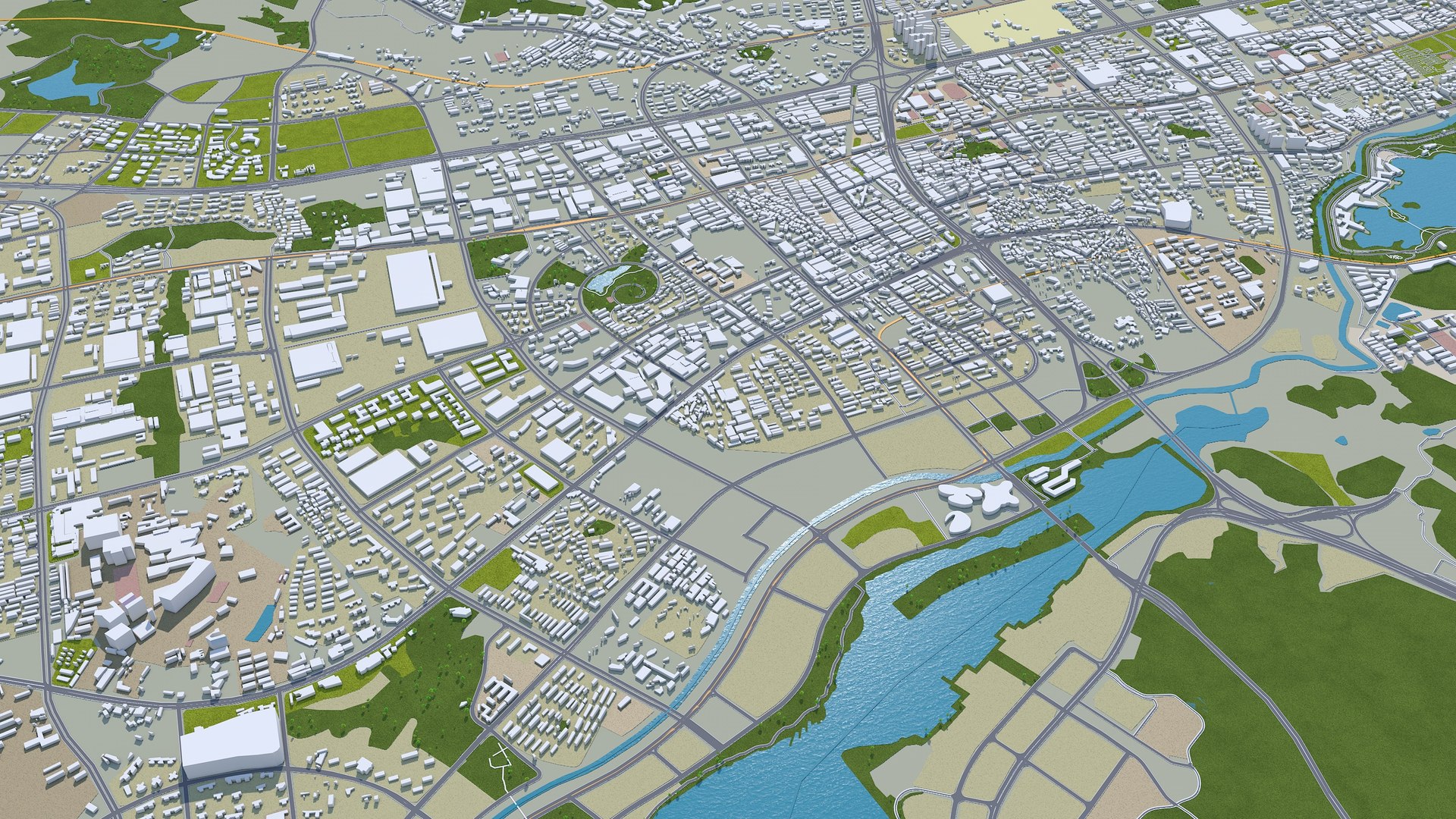 Changsha Hunan China 3D Model TurboSquid 2085038