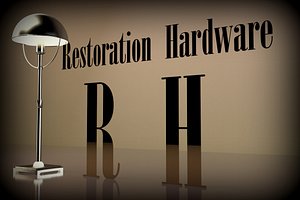 free table lamp hemisphere 3d model