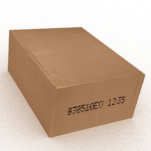 Cardboard Box (Game Ready)