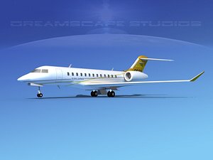 turbines bombardier global express 3ds