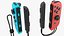 3D nintendo joycon controllers model
