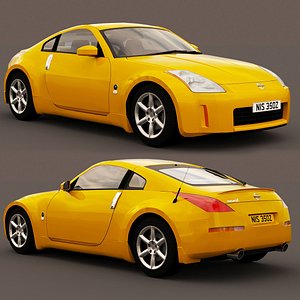 nissan 350z fairlady 2008 3D model