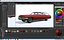 3D 1972 cadillac fleetwood wagon
