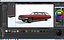 3D 1972 cadillac fleetwood wagon