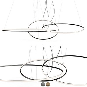 Fabian Olimpic F45 LINE Ribbon Lamp 3D model