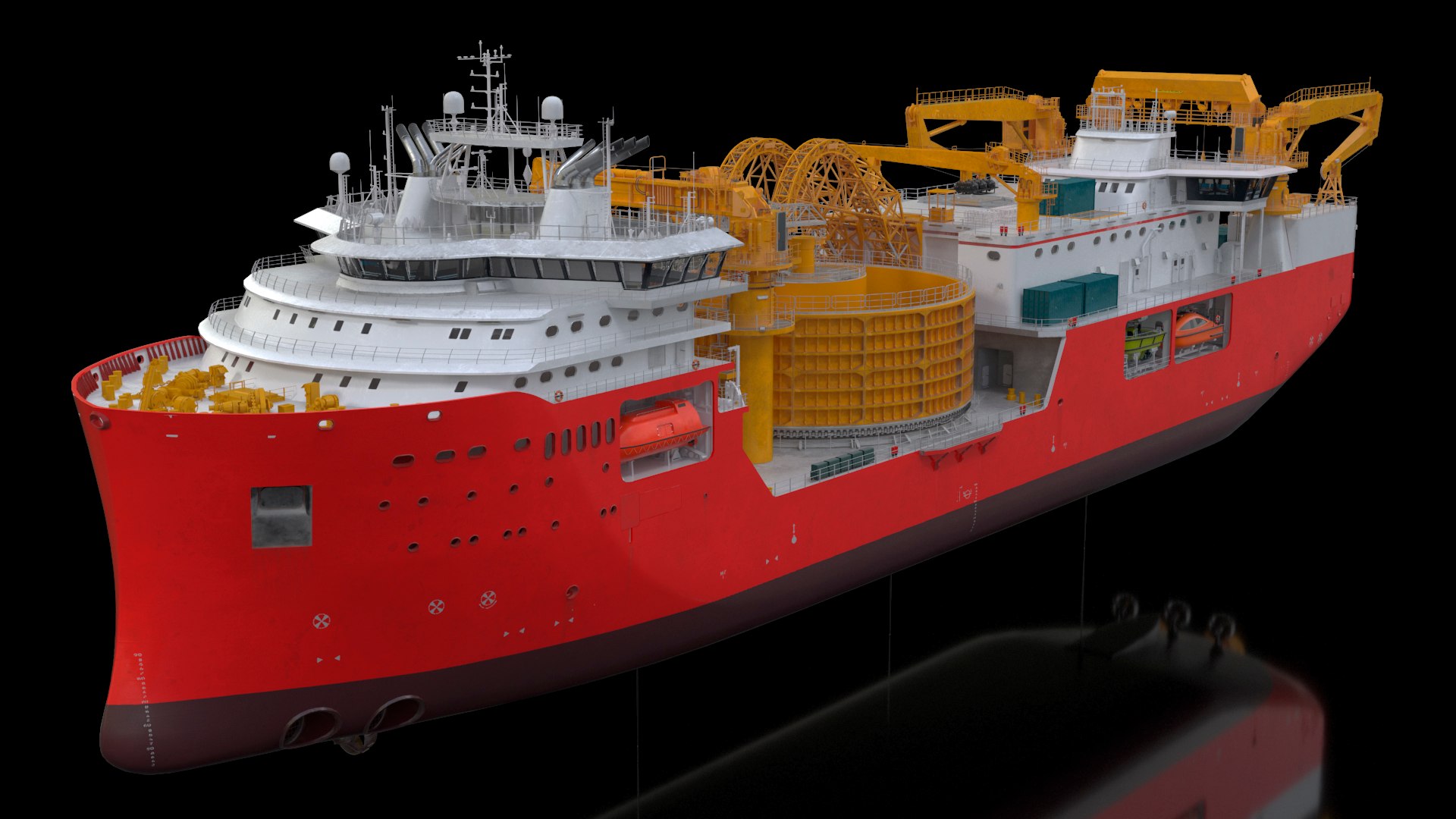 3D Cable Laying Vessel https://p.turbosquid.com/ts-thumb/Ys/qd5HAc/AE/cablelayingvesselvray3dmodel038/jpg/1705022307/1920x1080/fit_q87/214ae5e6d2caad2d4a2452017be57c89daa71523/cablelayingvesselvray3dmodel038.jpg