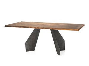 origami 160 200 dining table model