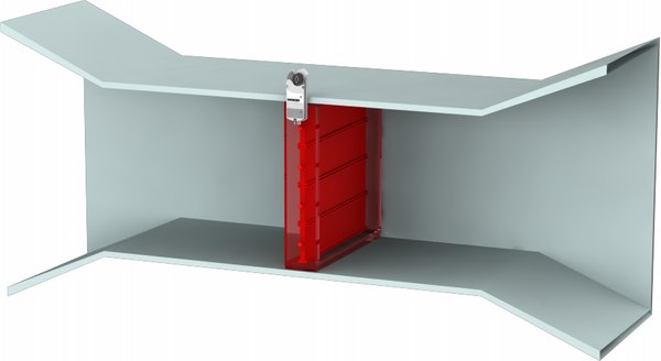 Motorisierte Brandschutzklappe MSFD 3D-Modell - TurboSquid 1275690