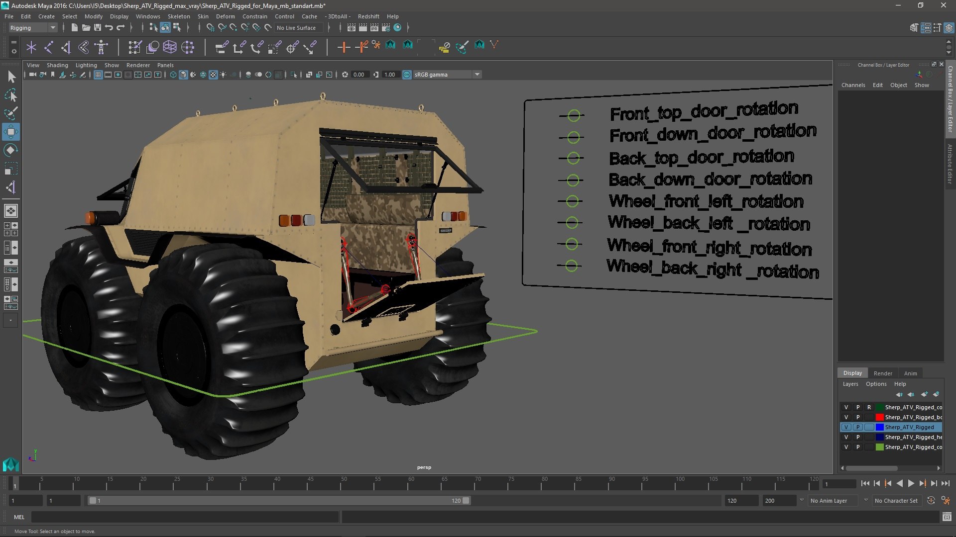 Sherp ATV Rigged for Maya 3D model https://p.turbosquid.com/ts-thumb/Ys/wVFn4T/FG/sherpatvriggedformaya3dsmodel075/jpg/1703221120/1920x1080/fit_q87/64d837fb1895e49568ff5e16a653c5462d7ffc96/sherpatvriggedformaya3dsmodel075.jpg