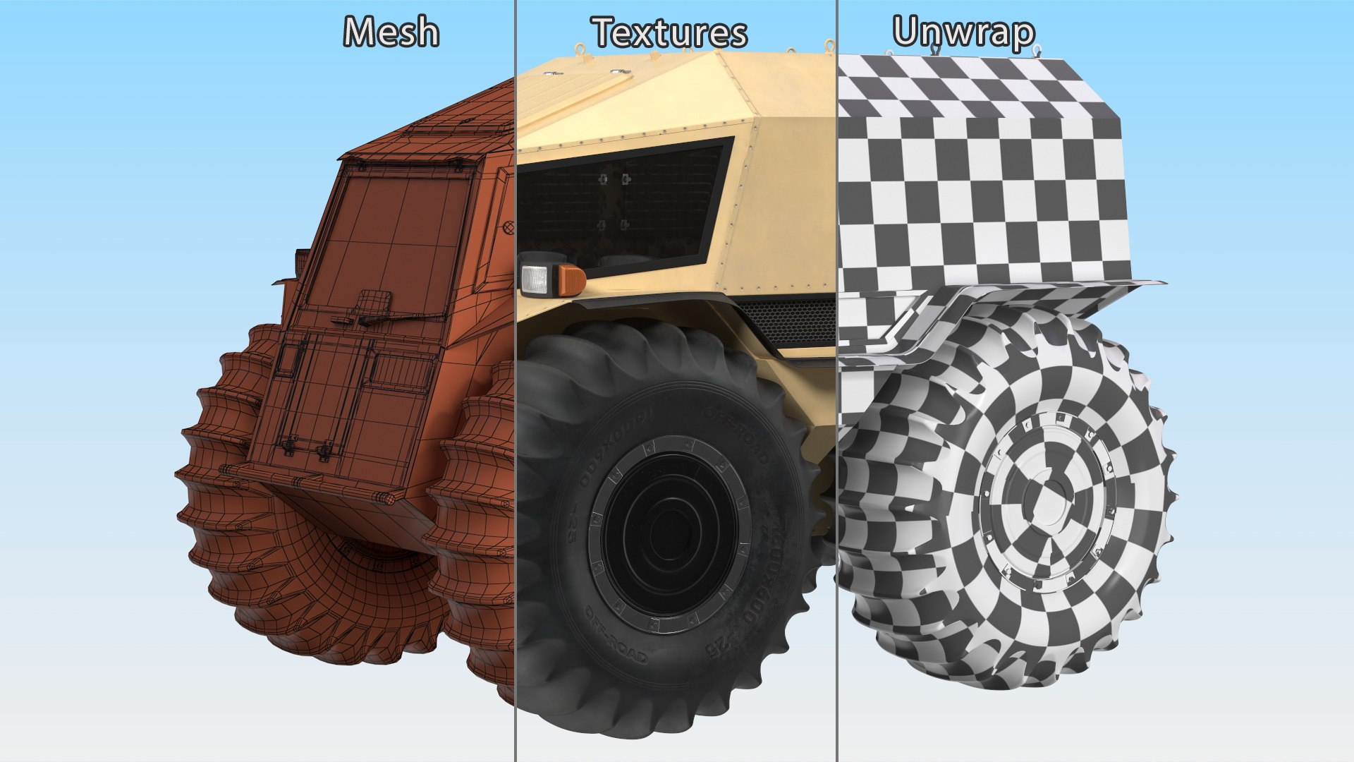 Sherp ATV Rigged for Maya 3D model https://p.turbosquid.com/ts-thumb/Ys/wVFn4T/zl/sherpatvriggedformaya3dsmodel049/jpg/1703221010/1920x1080/fit_q87/be4c7af152cf3c93dbb001180ba6205a9c42fd70/sherpatvriggedformaya3dsmodel049.jpg