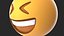 smiling closed eyes emoji 3D model