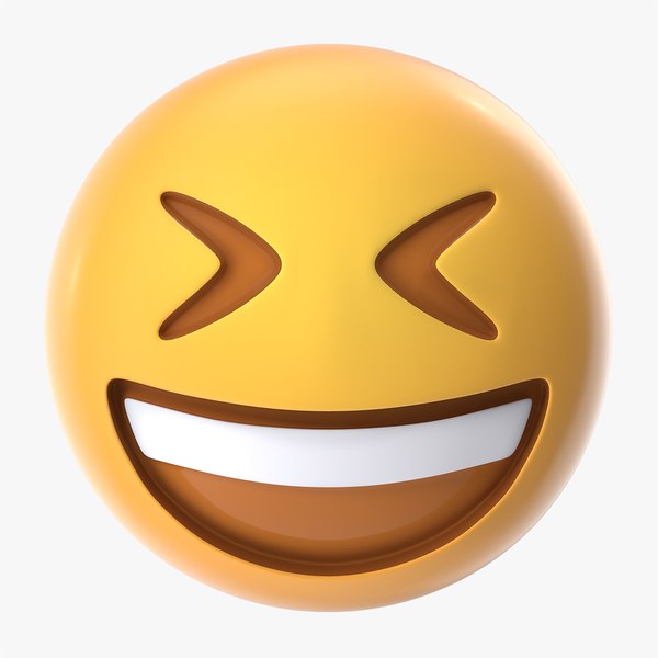 smiling closed eyes emoji 3D model