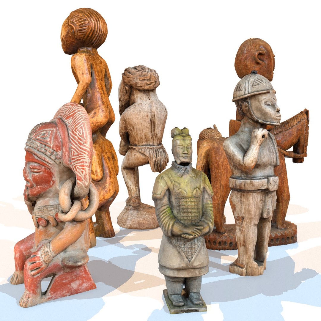scanned photogrammetry obj