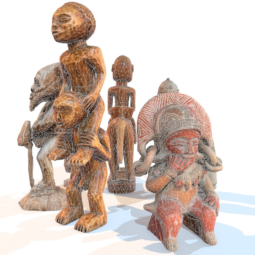 scanned photogrammetry obj