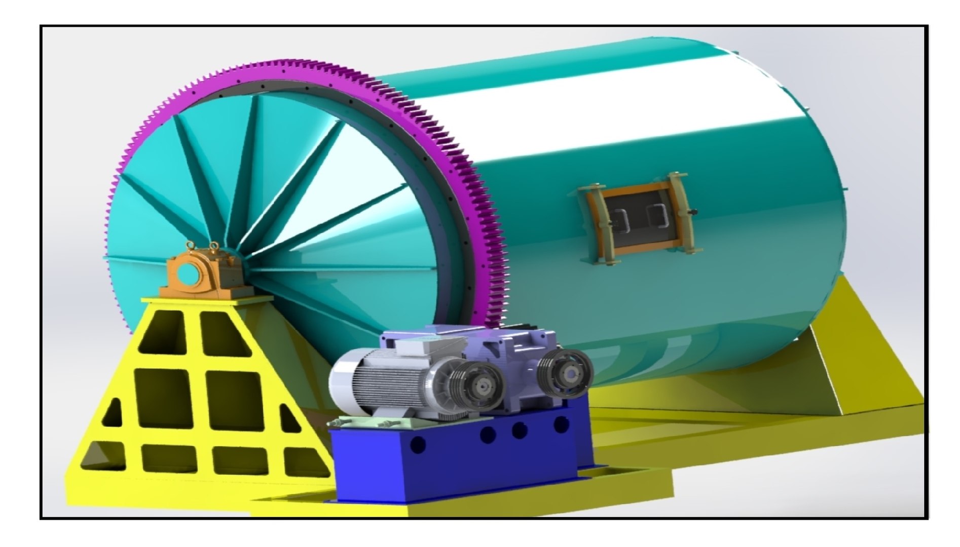 3D DECORATIVE STONE ROUNDING MILL -- - TurboSquid 2022213