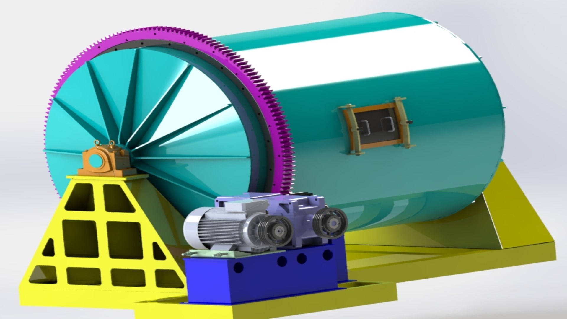 3D DECORATIVE STONE ROUNDING MILL -- - TurboSquid 2022213