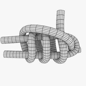 3D knot bend
