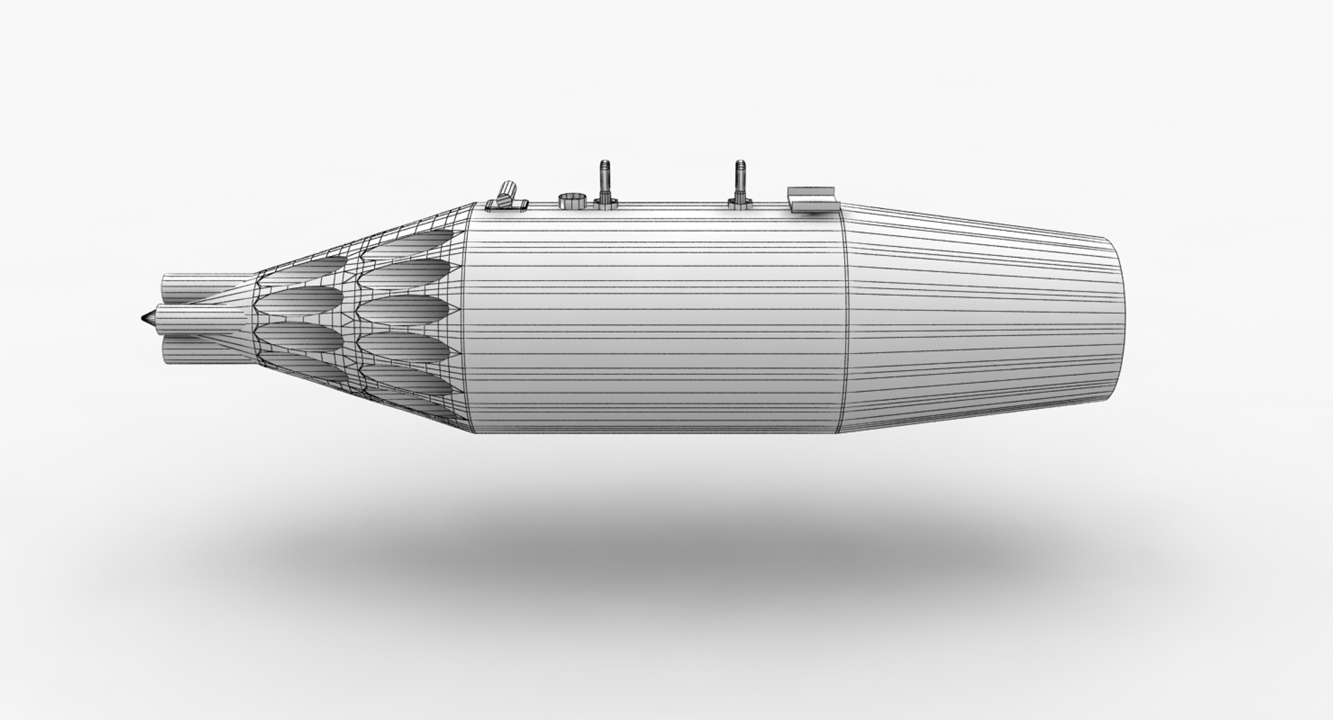 Rocket Launcher Ub-32a 3D Model - TurboSquid 1382347