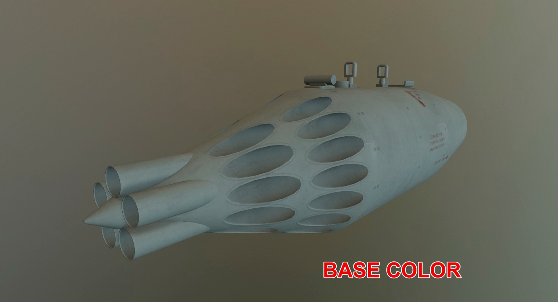 Rocket Launcher Ub-32a 3D Model - TurboSquid 1382347