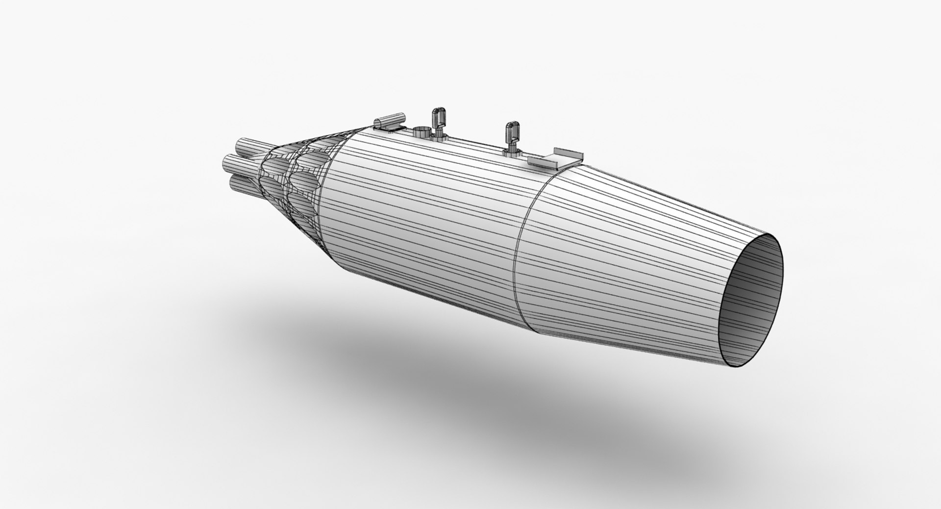 Rocket Launcher Ub-32a 3D Model - TurboSquid 1382347